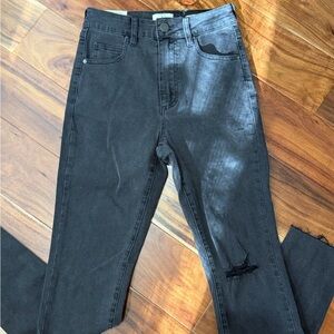 Cotton On High Grazer Skinny Jeans - Black